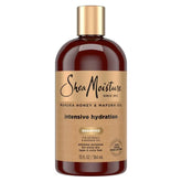 SheaMoisture Manuka Honey & Mafura Hair Oil Intensive Hydration Shampoo - 13 fl oz: Textured & Coarse, Sulfate-Free, Vitamin C, Liquid