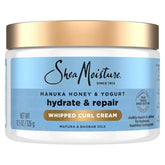 SheaMoisture Manuka Honey + Yogurt Hydrate + Repair Whipped Curl Cream - 11.5oz: Moisturizing, Strengthening, Paraben-Free, Sulfate-Free