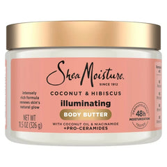 SheaMoisture Coconut Hibiscus Body Butter - 11.5oz: Moisturizing, Softening, Hydrating, Nourishing