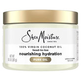 SheaMoisture 100% Extra Virgin Coconut Oil - Body Oil, Skin Care & Hair Moisturizer - 10.1 fl oz