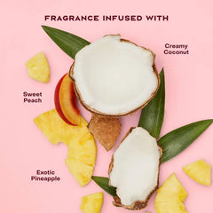 SheaMoisture Coconut and Hibiscus Frizz-Free Curl Mousse 7.5 fl oz + 26oz/2pk Curly Hair, Coconut Hibiscus Curl & Shine with Fair Trade Shea Butter
