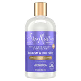 SheaMoisture Apple Cider Vinegar Anti-Dandruff Salicylic Acid Shampoo - 13 fl oz: Paraben-Free, Textured, Scented