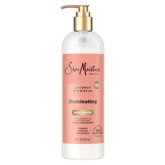 SheaMoisture Coconut Hisbiscus Body Lotion - 16 fl oz: Moisturizing, Brightening, Paraben-Free, For Dry Skin