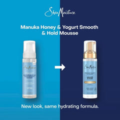SheaMoisture Manuka Honey & Yogurt Smooth & Hold Multi-Styling Hair Mousse - 7.5 fl oz: Paraben-Free, Phthalate-Free