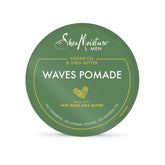 SheaMoisture Men Waves Pomade - Argan Oil & Shea Butter - 4oz: Paraben-Free, Phthalate-Free, For Wavy & Normal Hair