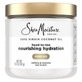 SheaMoisture 100% Extra Virgin Coconut Oil - 15 fl oz: Moisturizing Cream for Hands, Legs & Whole Body