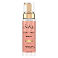 SheaMoisture Coconut and Hibiscus Frizz-Free Curl Mousse - 7.5 fl oz: Shine Enhancing, Sulfate-Free, Daily Use