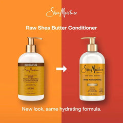 SheaMoisture Raw Shea Butter Deep Moisturizing Conditioner - 13 fl oz: For Dry Hair, Paraben-Free, With Kelp