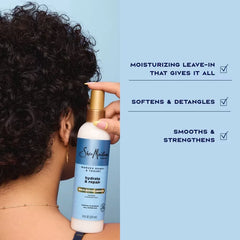 SheaMoisture Manuka Honey & Yogurt Hydrate + Repair Leave-In Conditioner Spray - 8 fl oz: Paraben-Free, Sulfate-Free, Deep Hydration