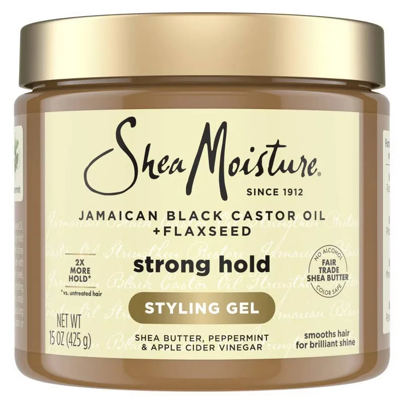 SheaMoisture JBCO Styling Gel - 12pc/15oz: For All Hair Types, Hair Styling