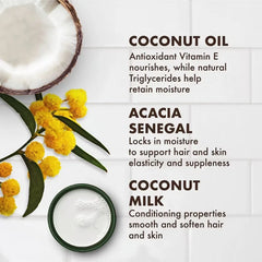 SheaMoisture 100% Extra Virgin Coconut Oil - 15 fl oz: Moisturizing Cream for Hands, Legs & Whole Body