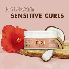 SheaMoisture Coconut & Hibiscus Kids' Curling Hair Butter Cream - 6oz: Moisturizing, Shine Enhancing, Paraben-Free