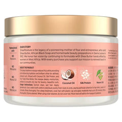SheaMoisture Coconut & Hibiscus Curl & Shine Hair Mask For Naturally Curly Hair - 11.5oz: Paraben-Free, Sulfate-Free, Aluminum-Free
