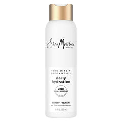SheaMoisture Body Wash Daily Hydration - 100% Virgin Coconut Oil with Coconut Milk & Glycerin - 18 fl oz
