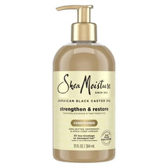 SheaMoisture Jamaican Black Castor Oil Strengthen & Restore Conditioner - 13 fl oz: Moisturizing, Deep Hydration, For Textured Hair