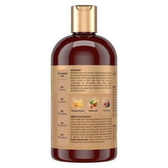 SheaMoisture Manuka Honey & Mafura Hair Oil Intensive Hydration Shampoo - 13 fl oz: Textured & Coarse, Sulfate-Free, Vitamin C, Liquid