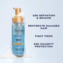SheaMoisture Manuka Honey & Yogurt Smooth & Hold Multi-Styling Hair Mousse - 7.5 fl oz: Paraben-Free, Phthalate-Free