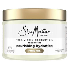 SheaMoisture 100% Extra Virgin Coconut Oil - Body Oil, Skin Care & Hair Moisturizer - 10.1 fl oz