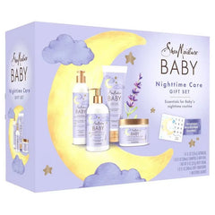 SheaMoisture Baby Nighttime Care Gift Set - 4pk: Moisturizing, Hypoallergenic, Sulfate-Free, Chamomile Scented