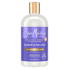 SheaMoisture Apple Cider Vinegar Anti-Dandruff Salicylic Acid Shampoo - 13 fl oz: Paraben-Free, Textured, Scented