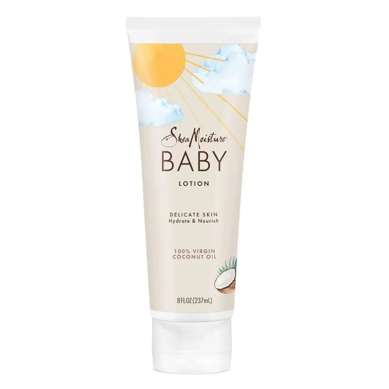 SheaMoisture Baby Lotion 100% Virgin Coconut Oil Hydrate & Nourish for Delicate Skin - 8 fl oz