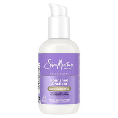 SheaMoisture Melanin Care Broad Spectrum SPF 30 Sunscreen Face Lotion, Nourished & Radiant with Pro-Ceramides & Elderberry Complex - 3 fl oz