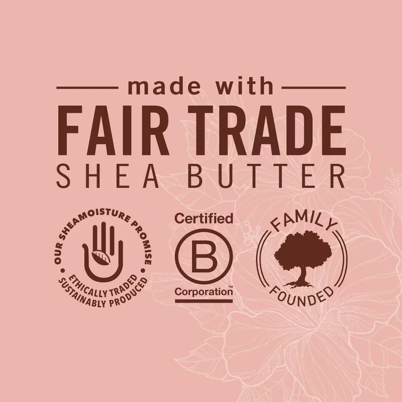 SheaMoisture Coconut and Hibiscus Curl Enhancing Smoothie For Thick Curly Hair - 12oz