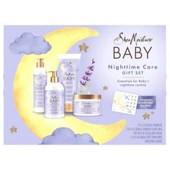 SheaMoisture Baby Nighttime Care Gift Set - 4pk: Moisturizing, Hypoallergenic, Sulfate-Free, Chamomile Scented