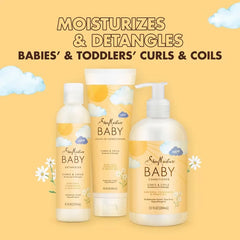 SheaMoisture Baby Raw Shea + Chamomile + Argan Oil Moisturizes & Detangles for Curls & Coils Detangler - 8 fl oz