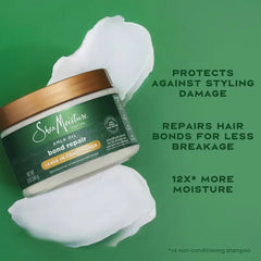 SheaMoisture Bond Repair Leave-In Conditioner - 11 fl oz: Damage Repair, Dry Hair, Cream Form