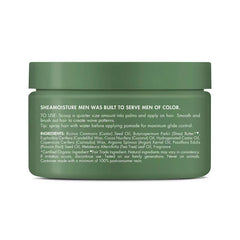 SheaMoisture Men Waves Pomade - Argan Oil & Shea Butter - 4oz: Paraben-Free, Phthalate-Free, For Wavy & Normal Hair