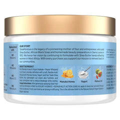 SheaMoisture Manuka Honey + Yogurt Hydrate + Repair Whipped Curl Cream - 11.5oz: Moisturizing, Strengthening, Paraben-Free, Sulfate-Free
